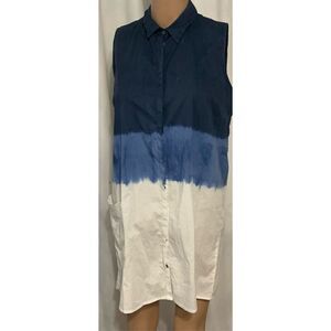 GREAT CONDITION Isle Apparel By Melis Kozan Sleeveless Abstract Maxi Dress TIE D